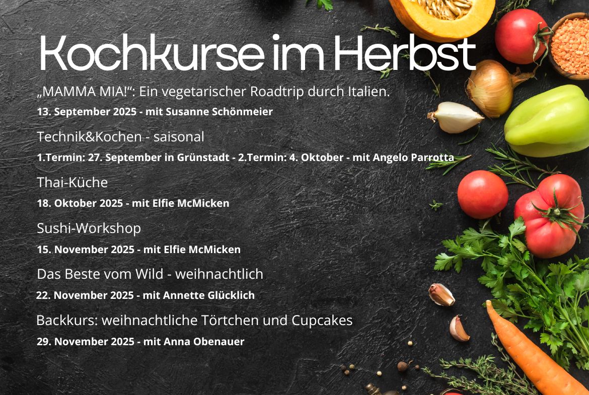 Kochkurse Herbst/Winter