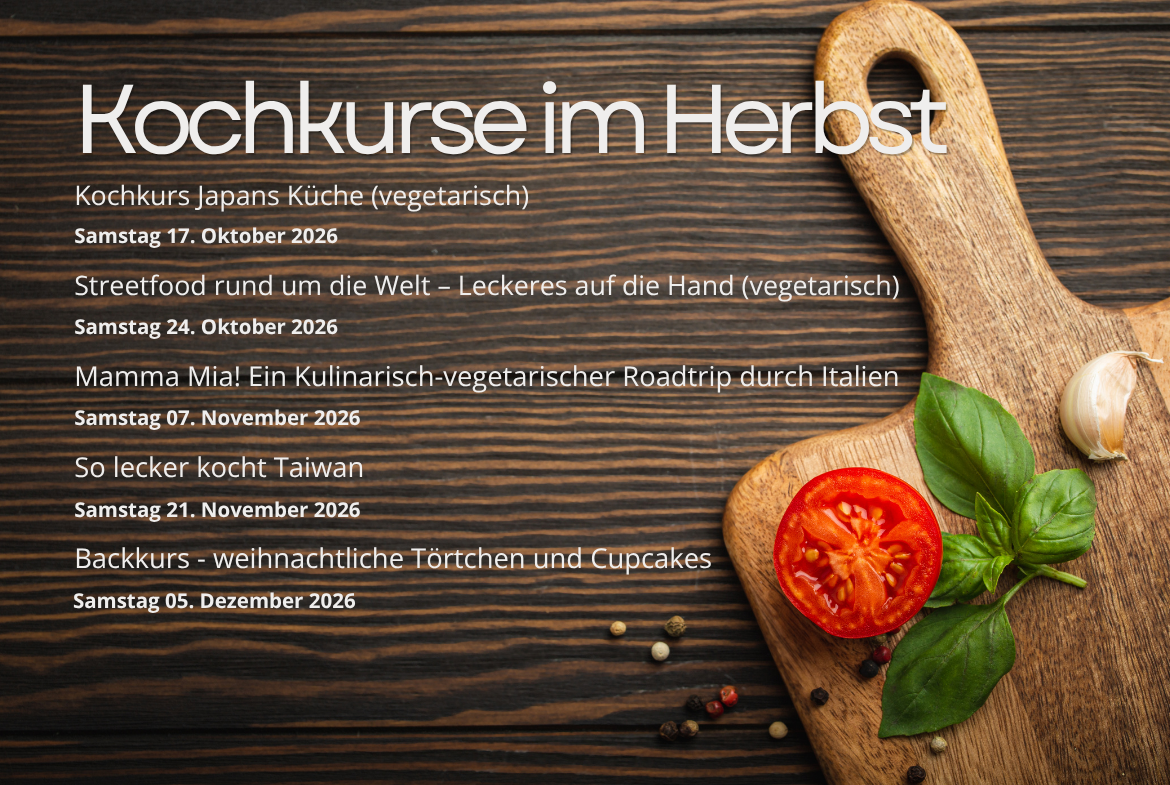 Kochkurse im Herbst