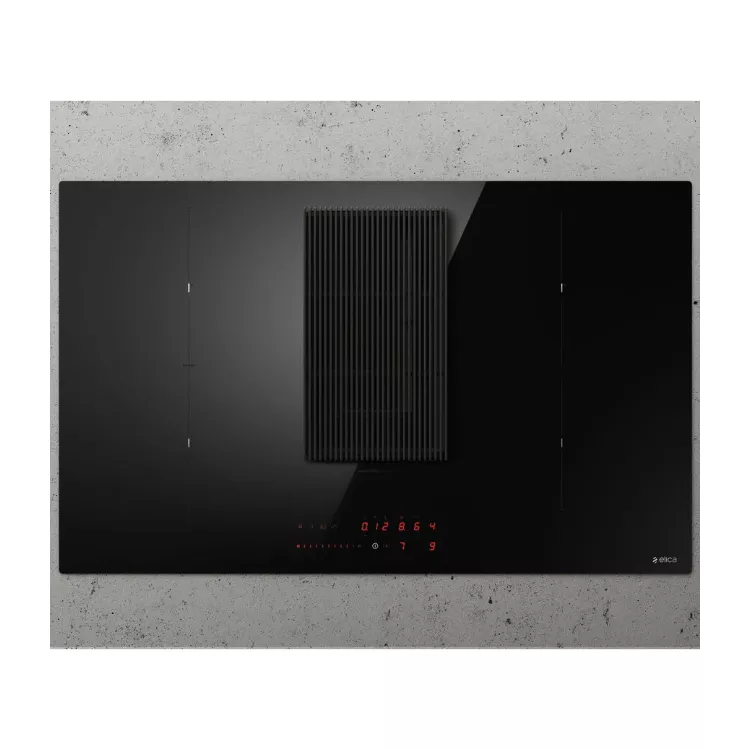 Elica Muldenlüfter mit Induktionskochfeld