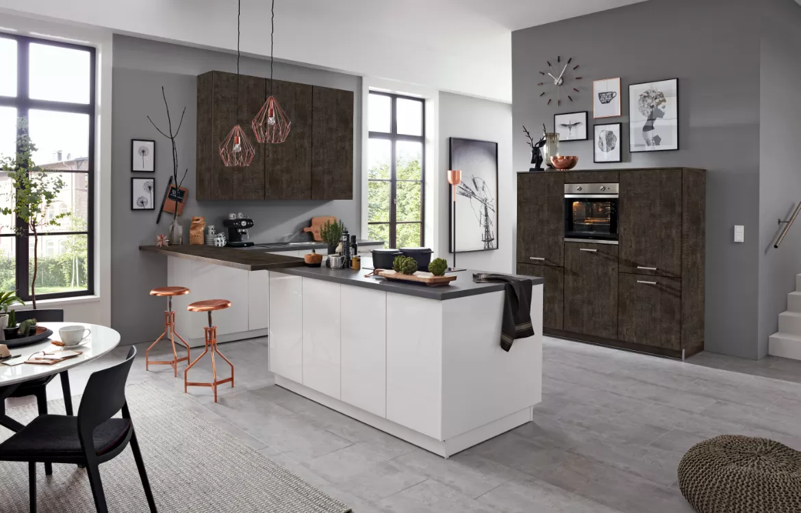 Kontraststark Kombinierte Culineo-Küche