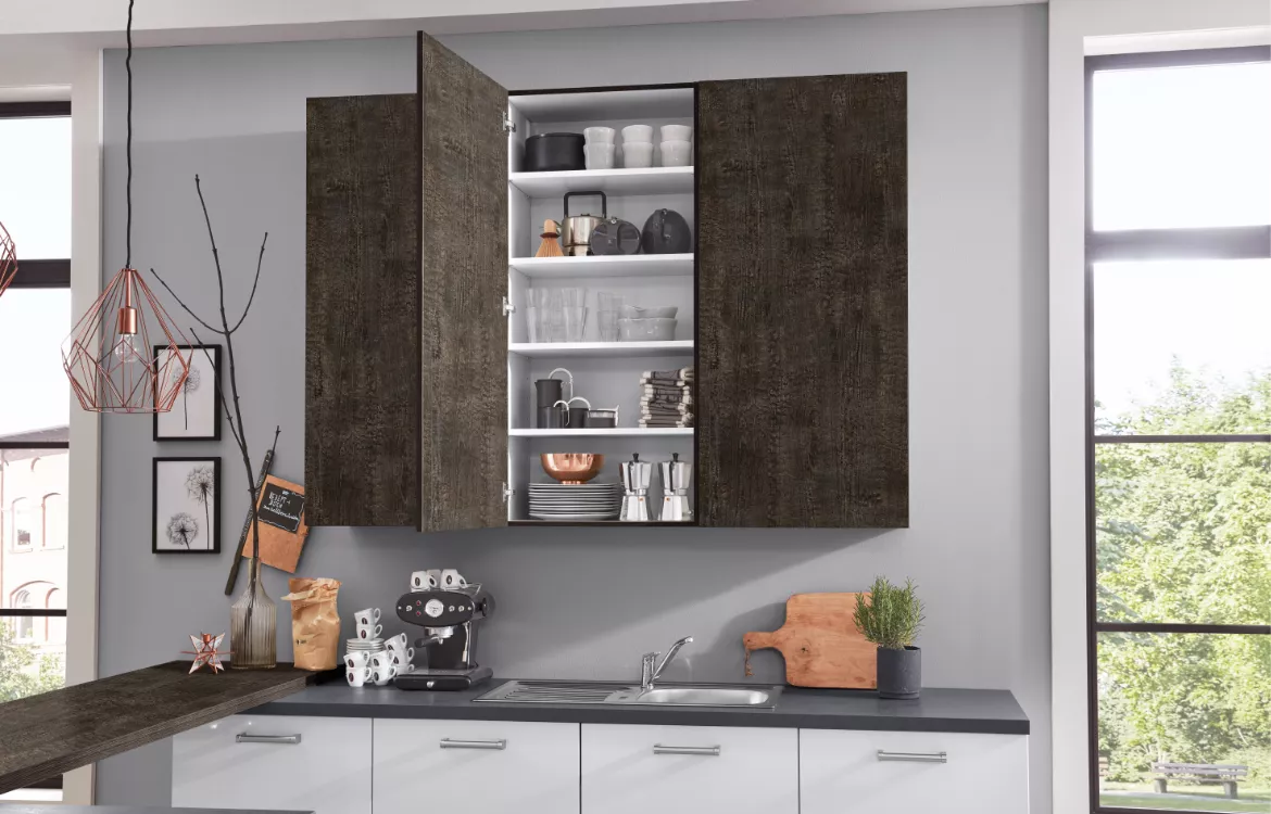 Kontraststark Kombinierte Culineo-Küche