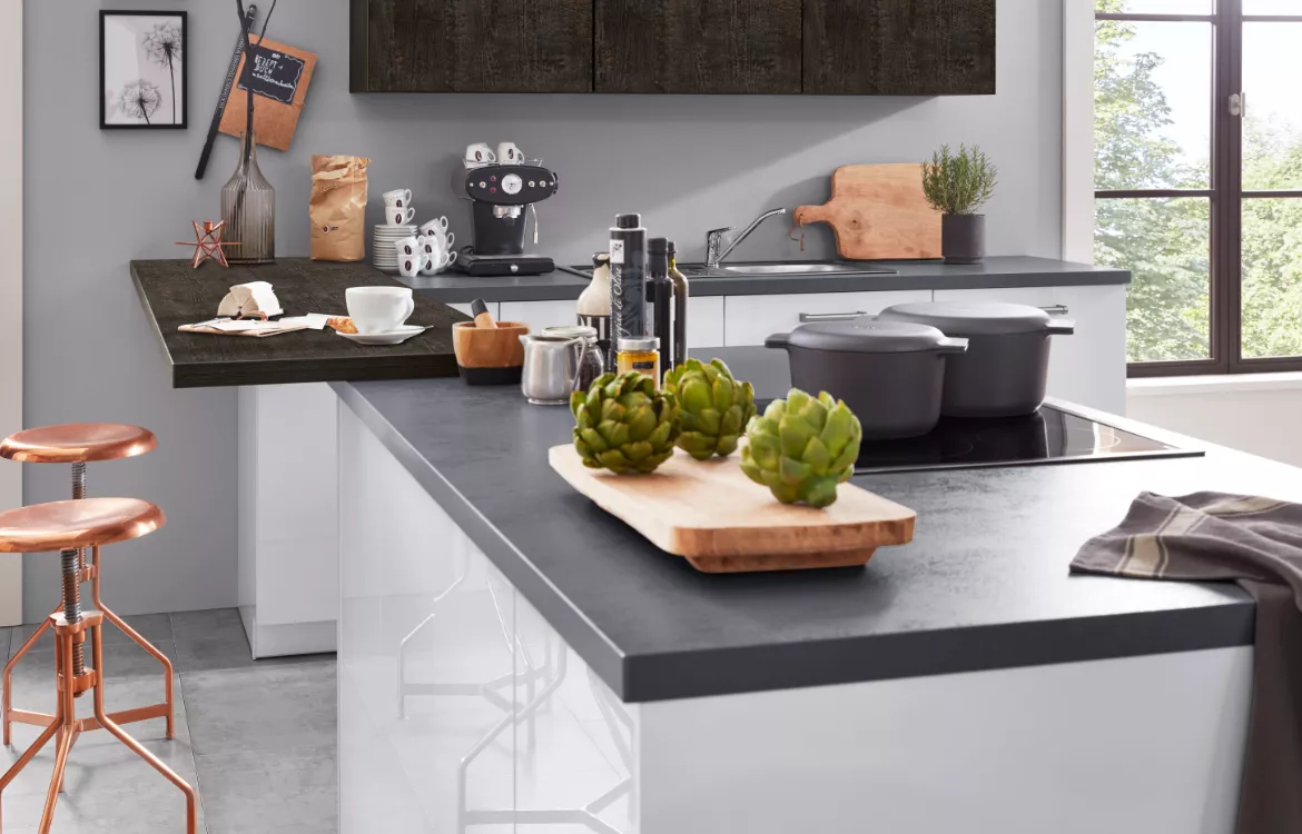 Kontraststark Kombinierte Culineo-Küche