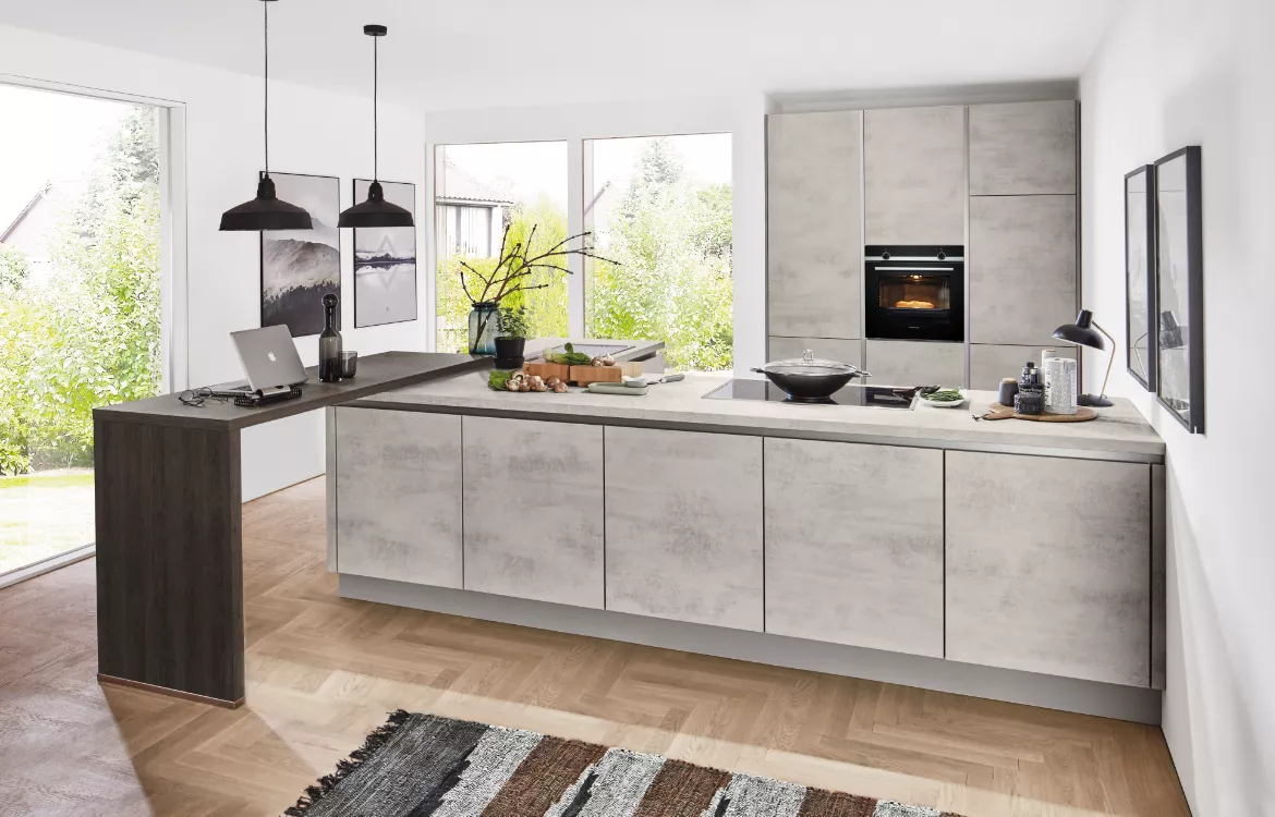 Repräsentative Designküche
