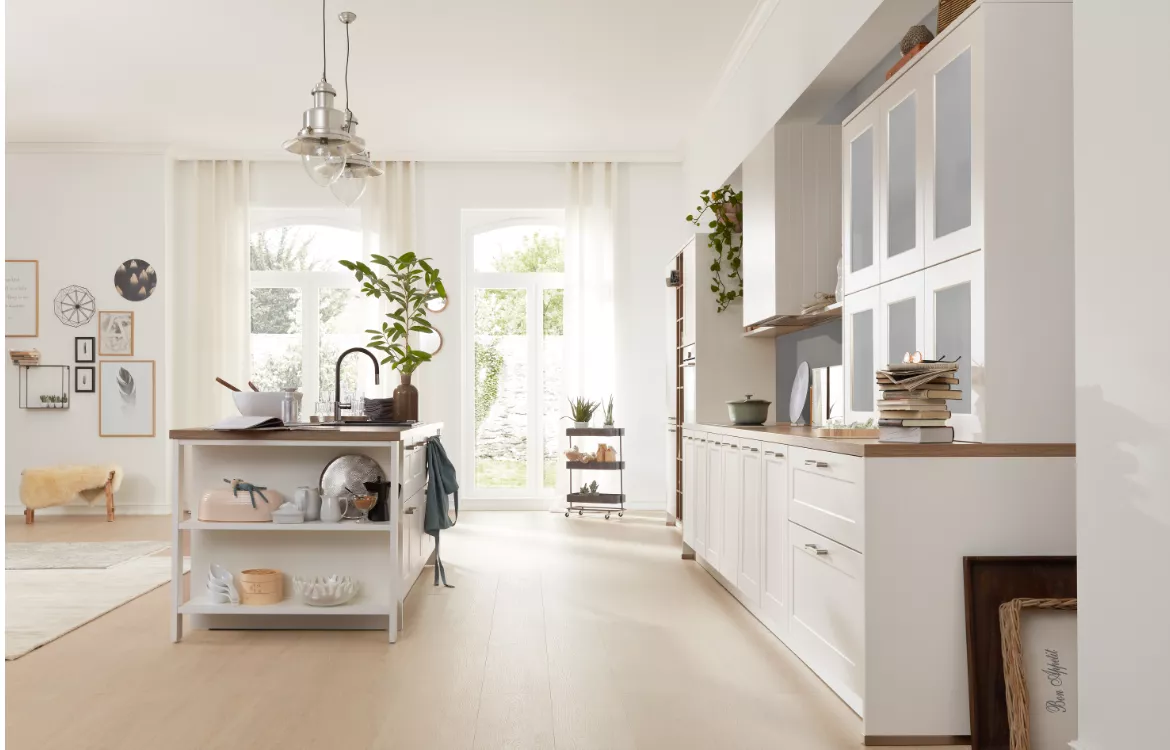 Liebevoll gestaltete Country-Küche