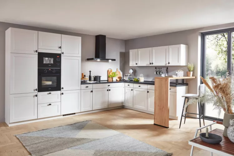 Atrium Trend Landhausküche Lack sand matt