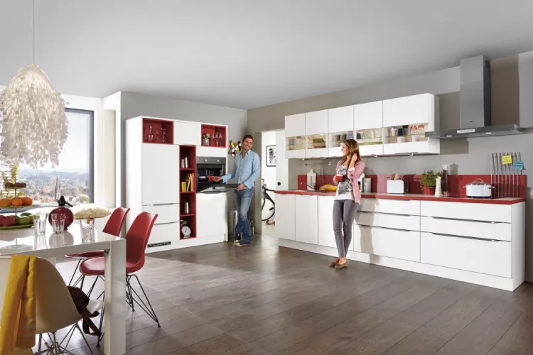 Einbauküche mit viel Platz