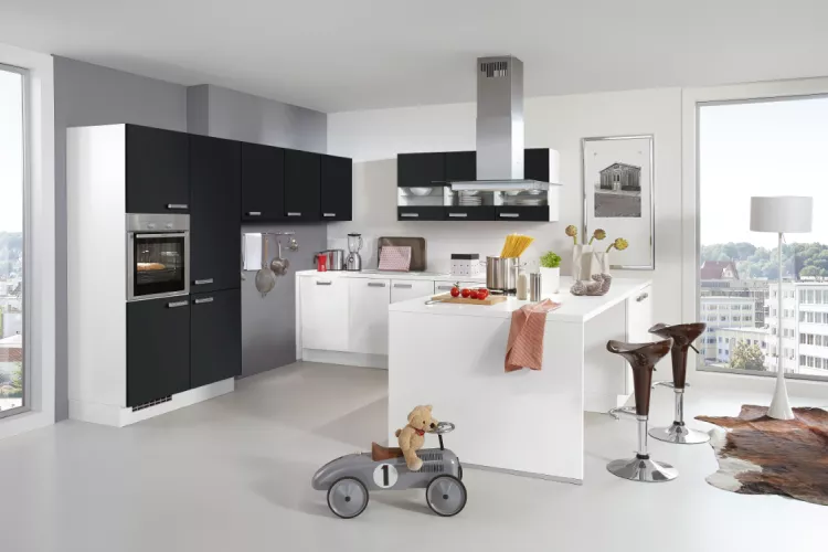 Familienküche mit großzügiger Planung