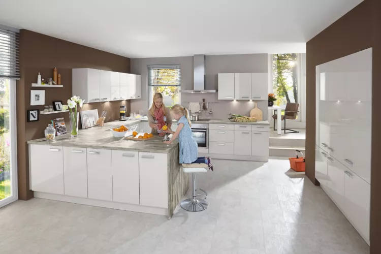 Repräsentative Einbauküche