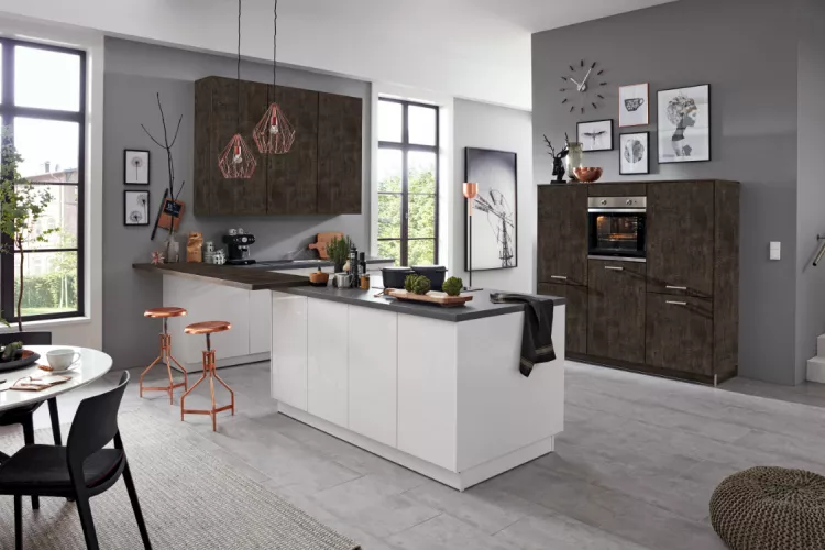 Kontraststark Kombinierte Culineo-Küche