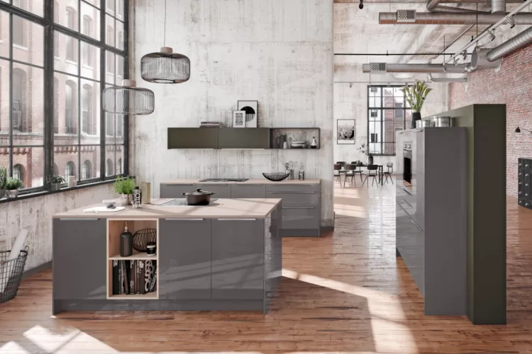 Trendstarke Einbauküche