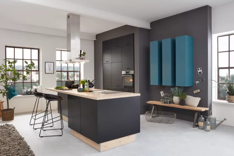 Innovative Culineo-Küche mit einer äußerst puristischen Ausstrahlung