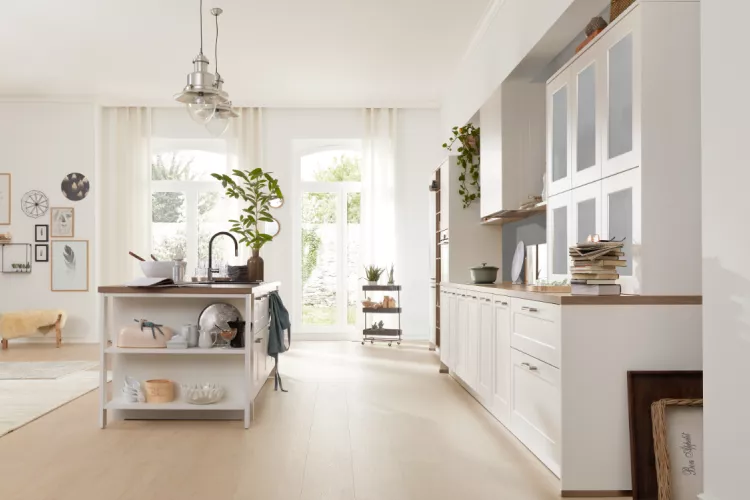 Liebevoll gestaltete Country-Küche